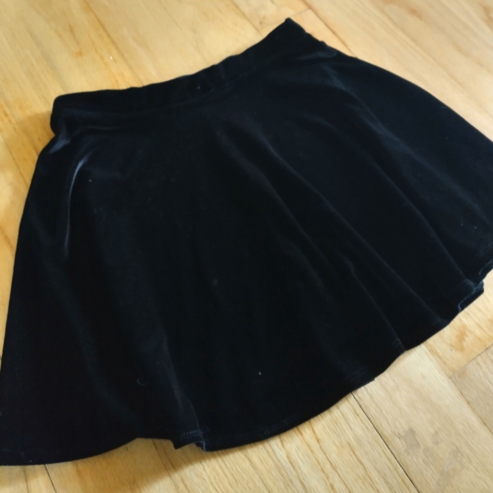 Velvet skirt size small